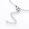 304 Stainless Steel Pendant Necklaces NJEW-H438-08B-5