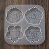 Camellia Rose Pendant Silicone Molds SIL-B074-03-3