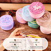 Segment Dyed Knitting Yarn DIY-TAC0033-03C-5