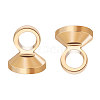 Brass Pendant Bails KK-BC0003-85G-1