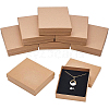 Kraft Paper Cardboard Jewelry Set Box CBOX-BC0001-11-1