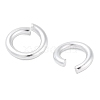 Aluminum Open Jump Rings FIND-G086-01G-S-2