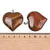 Natural American Picture Jasper Pendants GG-K002-04Q-3
