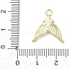 Golden Alloy Pendants PALLOY-R151-50G-02-3