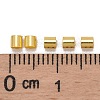 Brass Crimp Beads KK-S070-G-FF-3