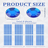 8 Sheets Acrylic Rhinestone Sticker DIY-LP0001-20-2