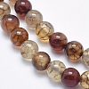 Natural Dragon Veins Agate Beads Strands G-K256-62-6mm-3