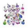 Cartoon Magic Potion Paper Stickers Set DIY-G066-44-1