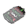 Christmas Theme Opaque Acrylic Pendants SACR-Z004-04G-2