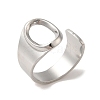 Non-Tarnish 201 Stainless Steel Finger Rings RJEW-H223-04P-O-3