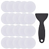 Flat Round PEVA Bathtub Non-Slip Stickers AJEW-CN0003-85B-6