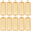 DIY Rectangle Pendant Making Kits DIY-SC0033-98-7