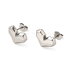 Non-Tarnish 304 Stainless Steel Stud Earring EJEW-C099-07P-2