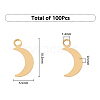 Brass Pendant KK-HY0001-55-2