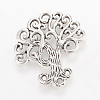 Tibetan Style Alloy Chandelier Components Links LS-TIBE-Q066-23AS-RS-1