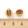 Brass Micro Pave Cubic Zirconia Pendants KK-K369-02G-02-3