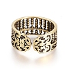 Adjustable Brass Rings RJEW-G104-07-4