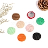 Woolen Fabric Cabochons PW-WGEBB1D-06-1