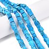 Natural Turquoise Beads Strands G-T139-6x6-10A-1