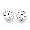 Tibetan Style Alloy Beads TIBE-N013-14AS-1