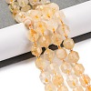 Natural Citrine Beads Strands G-C171-D02-01-2