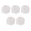 Polymer Clay with Imitation Pearl Beads CLAY-TAC0020-02A-1