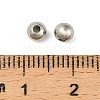 Round Brass Beads KK-A276-02A-P-3