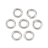Tarnish Resistant 304 Stainless Steel Open Jump Rings STAS-J013-5x0.9mm-01-1