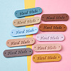 Microfiber Leather Labels DIY-TA0003-15-3