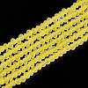 Transparent Glass Beads Strands LS-EGLA-A044-T1mm-MD29-5