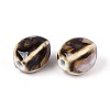 Handmade Porcelain Beads PORC-S498-07H-2