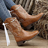 2Pcs Plastic Bead Snow Boot Decoration FIND-GF0009-08A-6