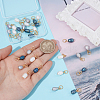 30Pcs 3 Colors Natural Pearl Pendants PALLOY-PH01824-3