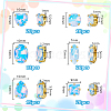 106pcs 6 Style Sew On Rhinestone FIND-OC0004-09E-2
