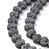 Natural Lava Rock Beads Strands G-H303-C24-01-4