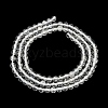 Natural White Topaz Beads Strands G-P627-3mm-02-3