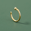 304 Stainless Steel Flat Round Cuff Hoop Nose Rings WG9BB1A-12-1