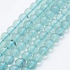 Natural Fluorite Beads Strands G-K261-10C-8mm-1