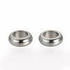 Non-Tarnish 201 Stainless Steel Spacer Beads X-STAS-R071-34-2