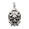 Retro 304 Stainless Steel Big Pendants STAS-I205-38AS-05-1