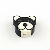 Bear Handmade Polymer Clay Beads CLAY-R060-02-1