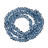 Transparent Glass Beads Strands GLAA-N018-4mm-29-3