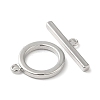 Brass Toggle Clasps X-KK-E057-09P-2