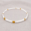 Bohemian Glass Seed Beaded Stretch Bracelets JM4508-7-1