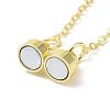 Brass Magnetic Clasp with Cable Safety Chain LS-KK-F839-035G-3