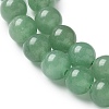 Natural Green Aventurine Round Beads Strands G-S150-8mm-1-4