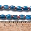 Handmade Millefiori Lampwork Beads Strands LAMP-F035-12I-4