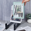 Foldable Acrylic Record Album Display Stands ODIS-WH0086-118B-3