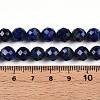 Natural Lapis Lazuli Beads Strands G-S345-8mm-24-5