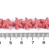 Synthetic Coral Dyed Carved Beads Strands X-CORA-K009-06A-08-4